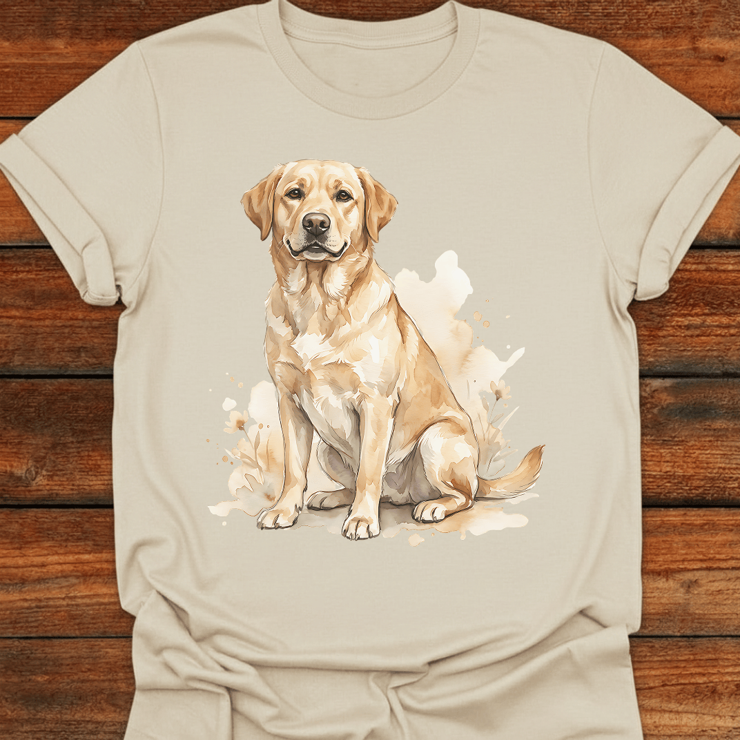 Splash Watercolor Lab T-Shirt