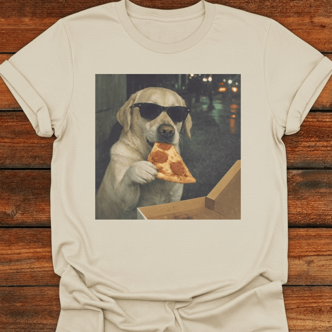 Pizza Eating Lab T-Shirt
