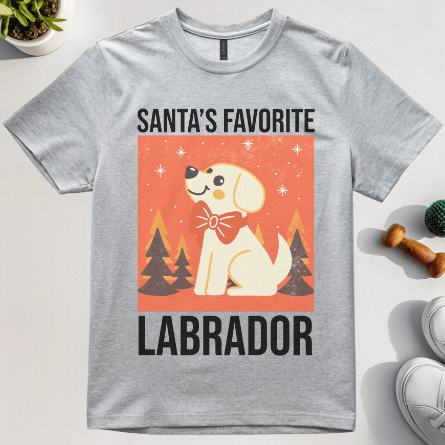 Santas Favorite Labrador T-Shirt