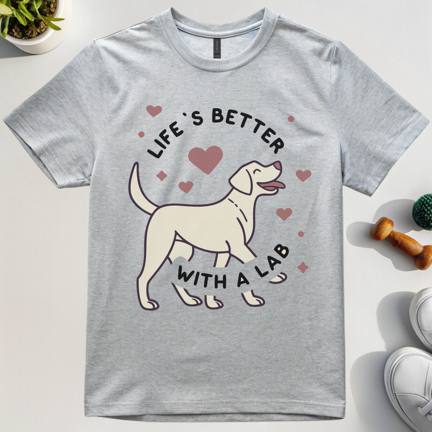 Lifes Better With A Lab T-Shirt