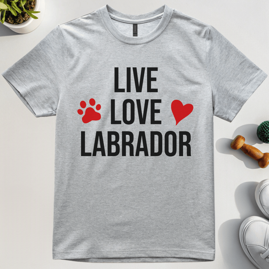 Live, Love, Labradors T-Shirt