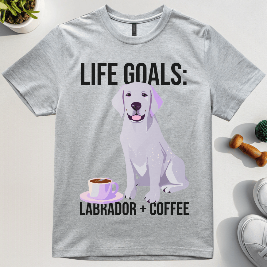 Life Goals Labrador Coffee T-Shirt
