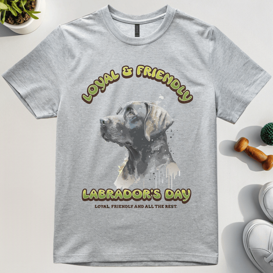 Loyal & Friendly Lab T-Shirt