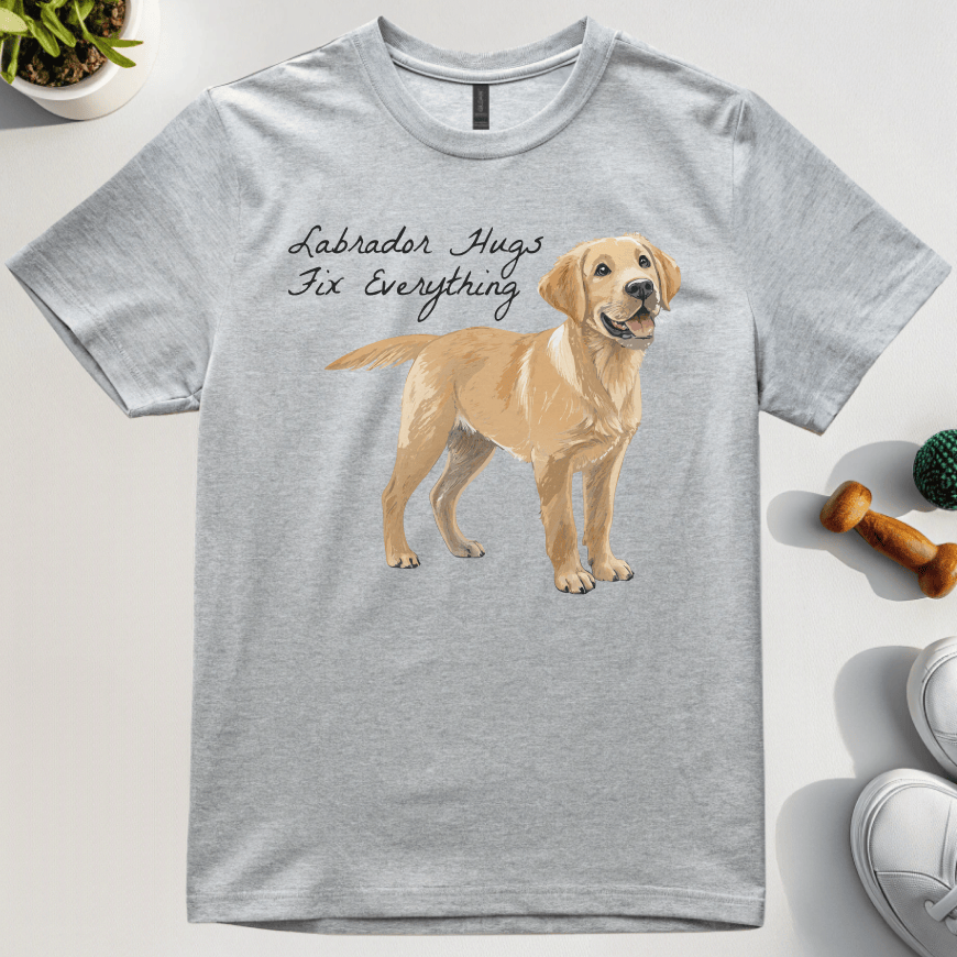 Labrador Hugs Fix Everything T-Shirt