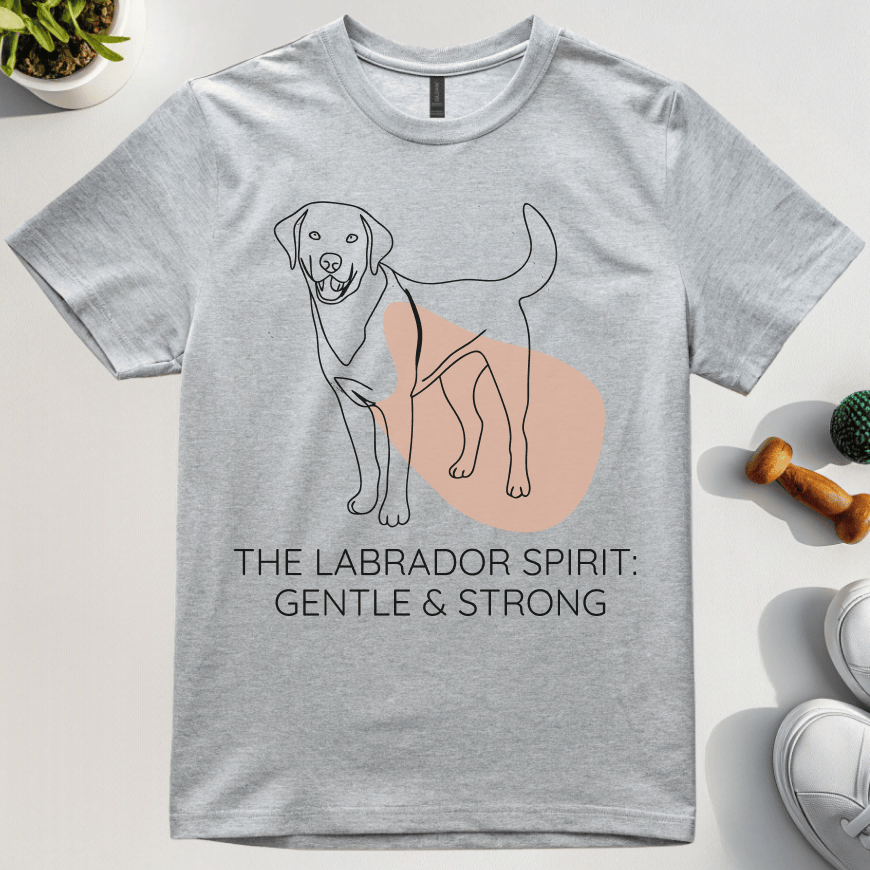 The Labrador Spirit Gentle And Strong T-Shirt