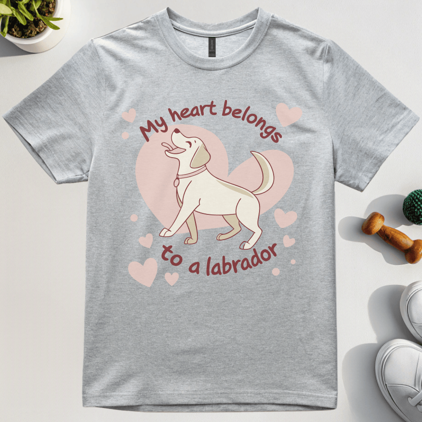 My Heart Belongs To A Labrador T-Shirt