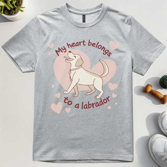My Heart Belongs To A Labrador T-Shirt