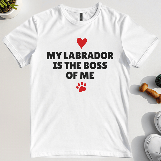 My Labrador Is My Boss T-Shirt