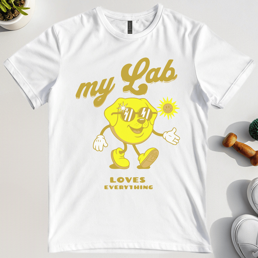 My Lab Loves Everything T-Shirt