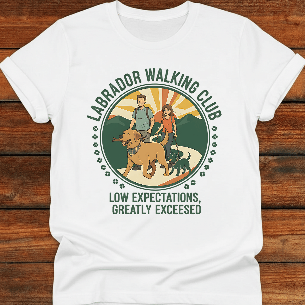 Labrador Walking Club T-Shirt