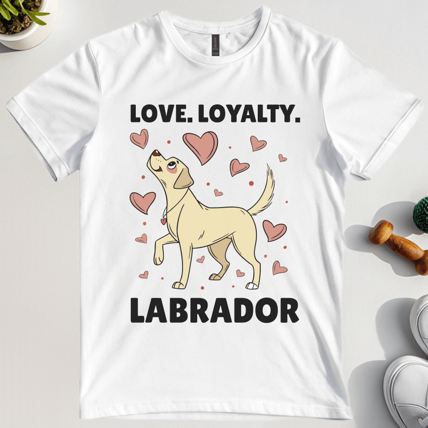 Love Loyalty Labrador T-Shirt