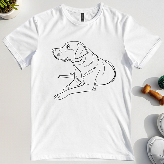 Sitting Lab T-Shirt