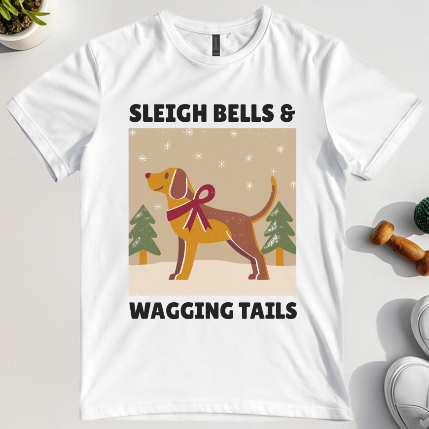 Sleigh Bells & Wagging Tails T-Shirt