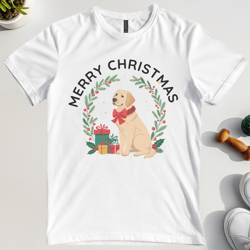 Merry Christmas From Lab T-Shirt