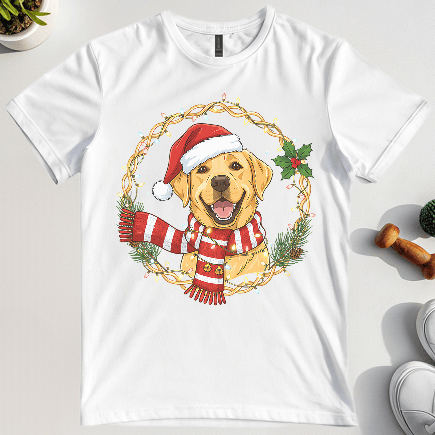 Santa Lab T-Shirt