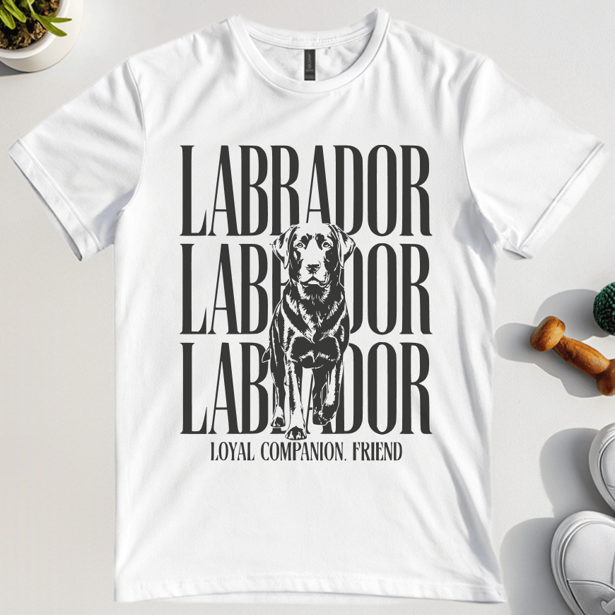 Labrador Loyal Companion Friend T-Shirt
