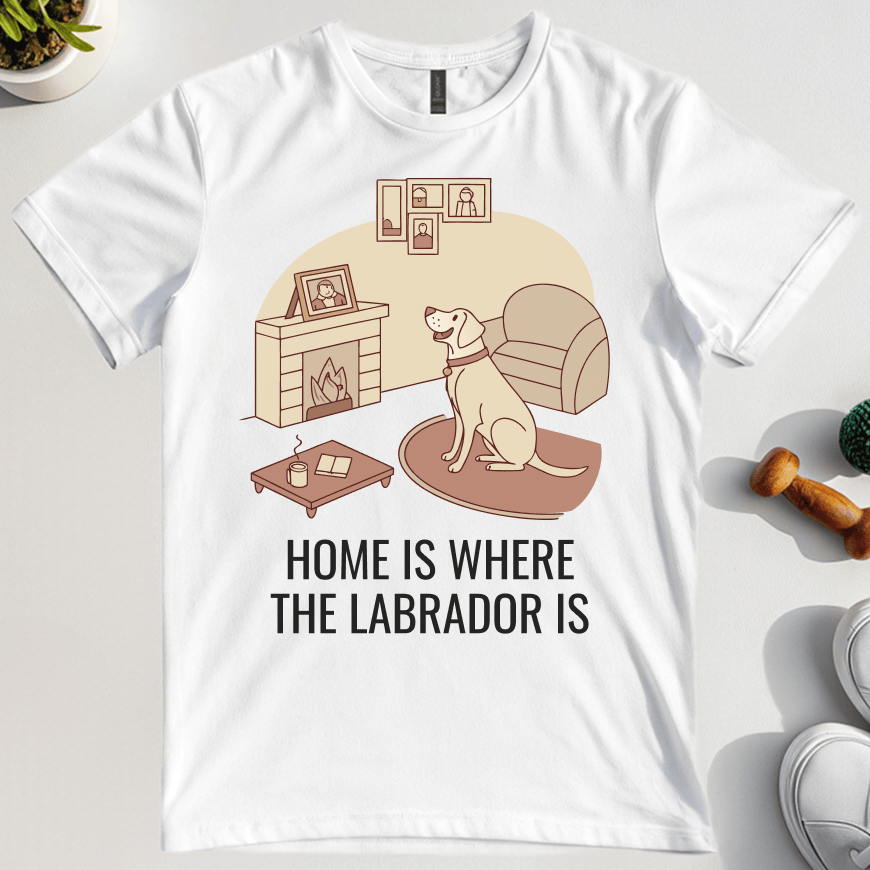 Home Is Where The Lab Is T-Shirt