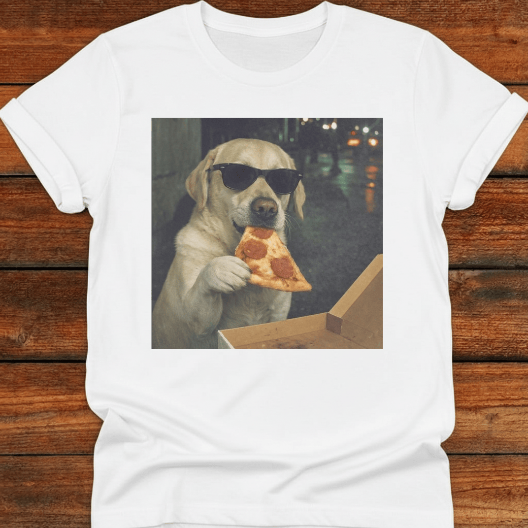 Pizza Eating Lab T-Shirt