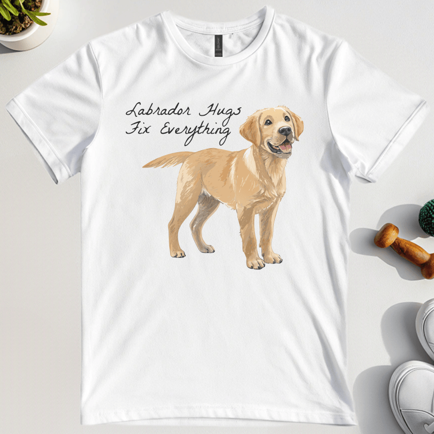 Labrador Hugs Fix Everything T-Shirt