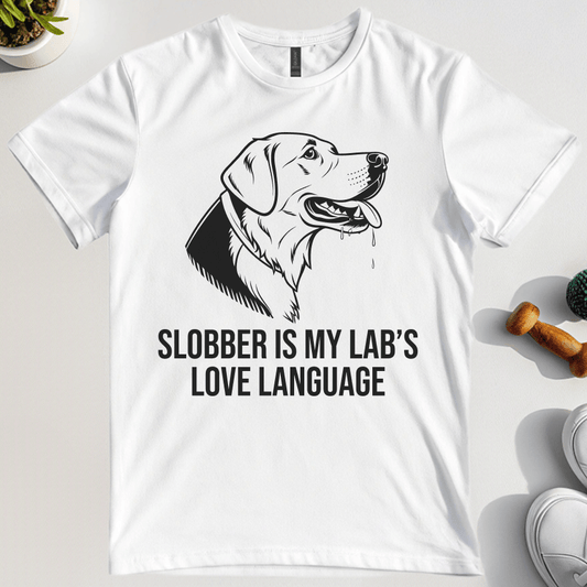Slobber Is My Labs Love Language T-Shirt