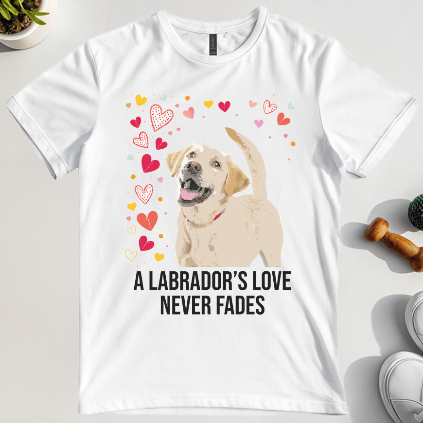 A Labrador's Love Never Fades T-Shirt