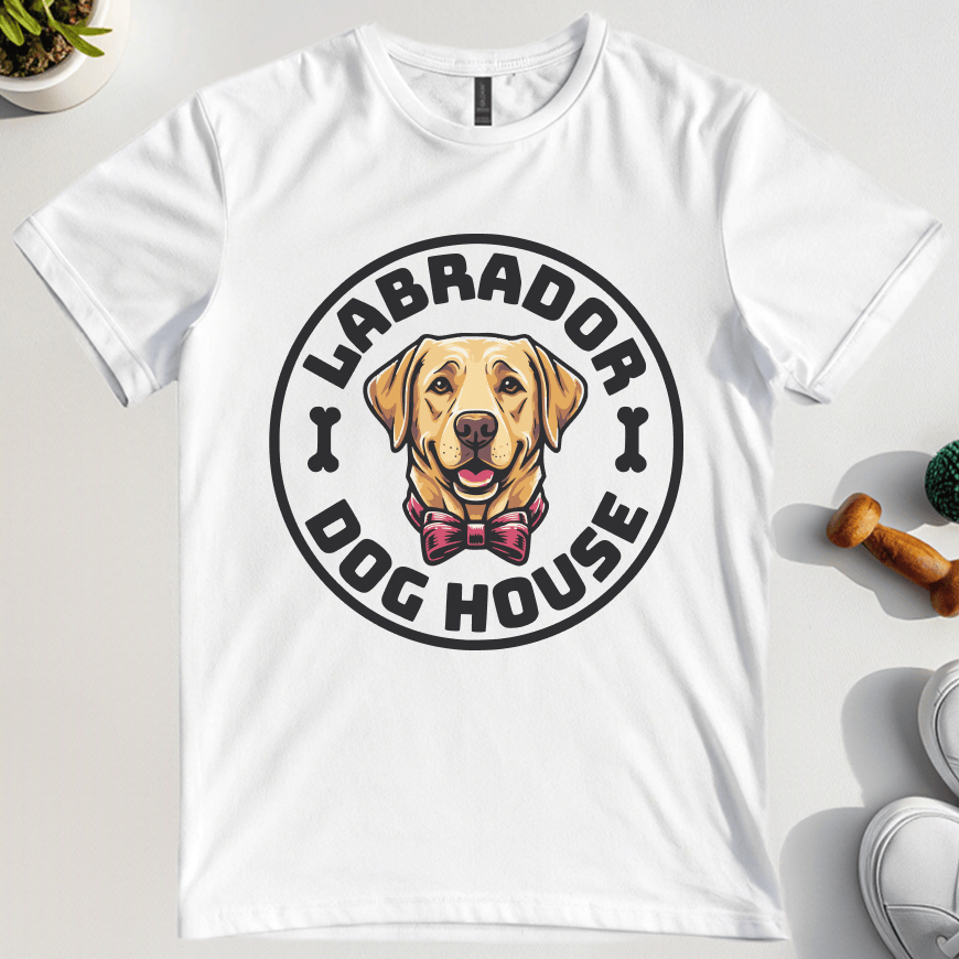 Labrador Dog House T-Shirt