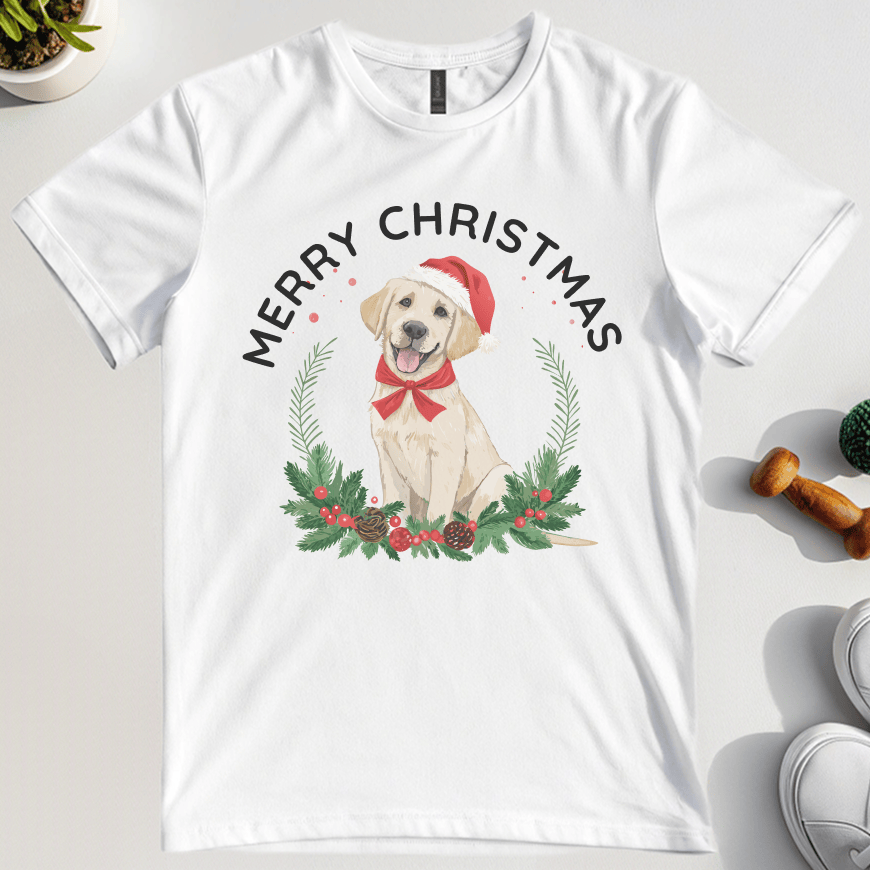 Merry Christmas From My Lab T-Shirt