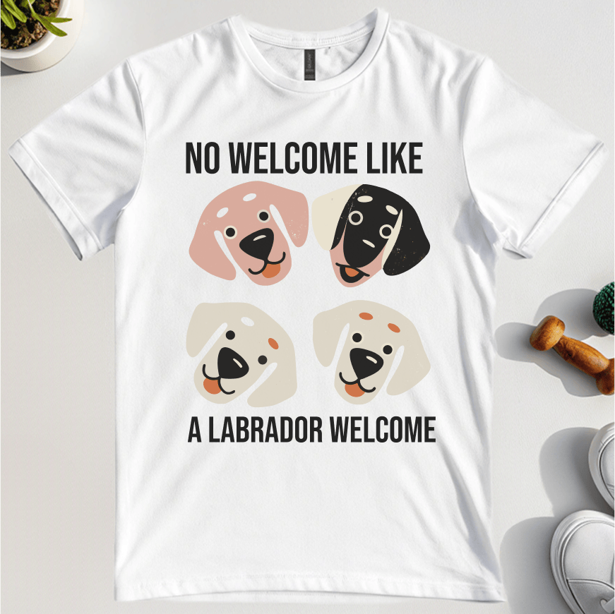 No Welcome Like A Lab Welcome T-Shirt