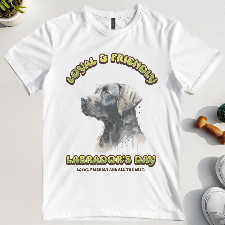 Loyal & Friendly Lab T-Shirt