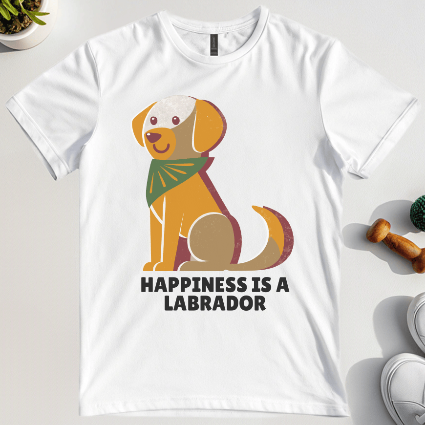 Happiness Is A Labrador T-Shirt