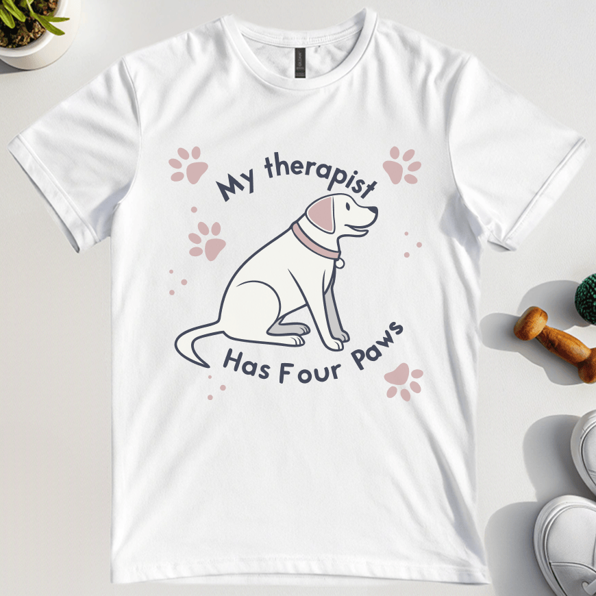 My Therapist Has Four Paws T-Shirt