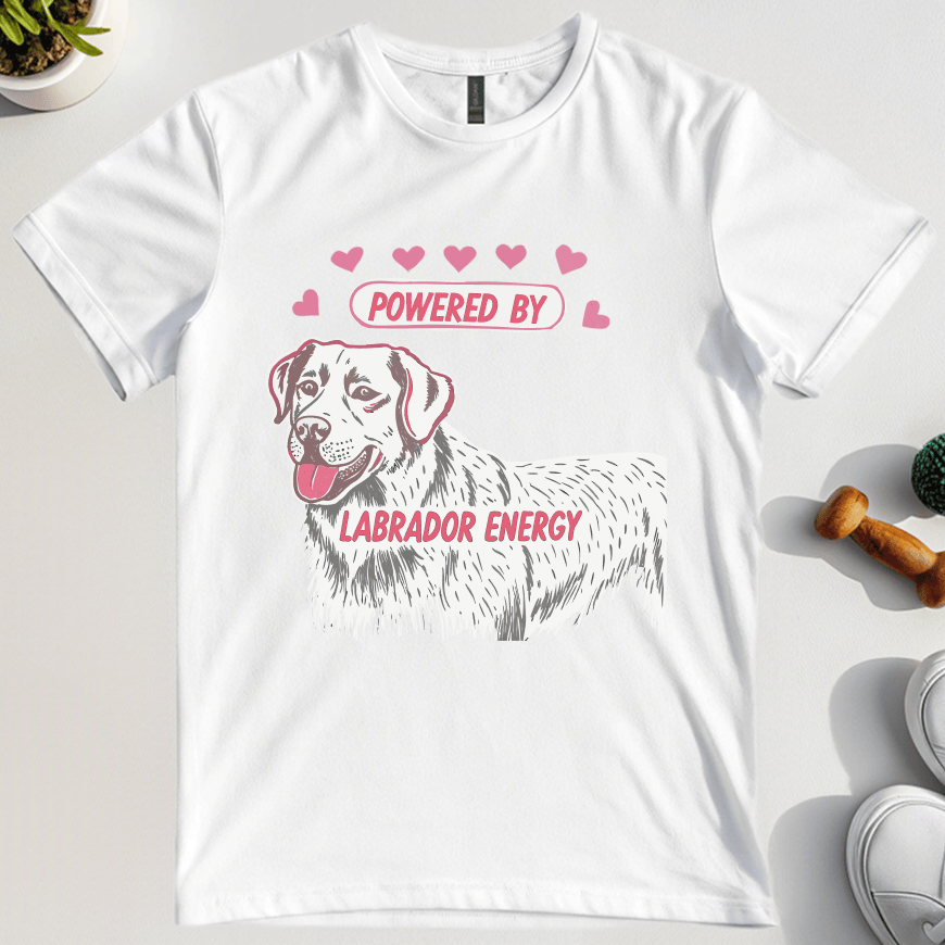 Powered By Labrador Energy T-Shirt
