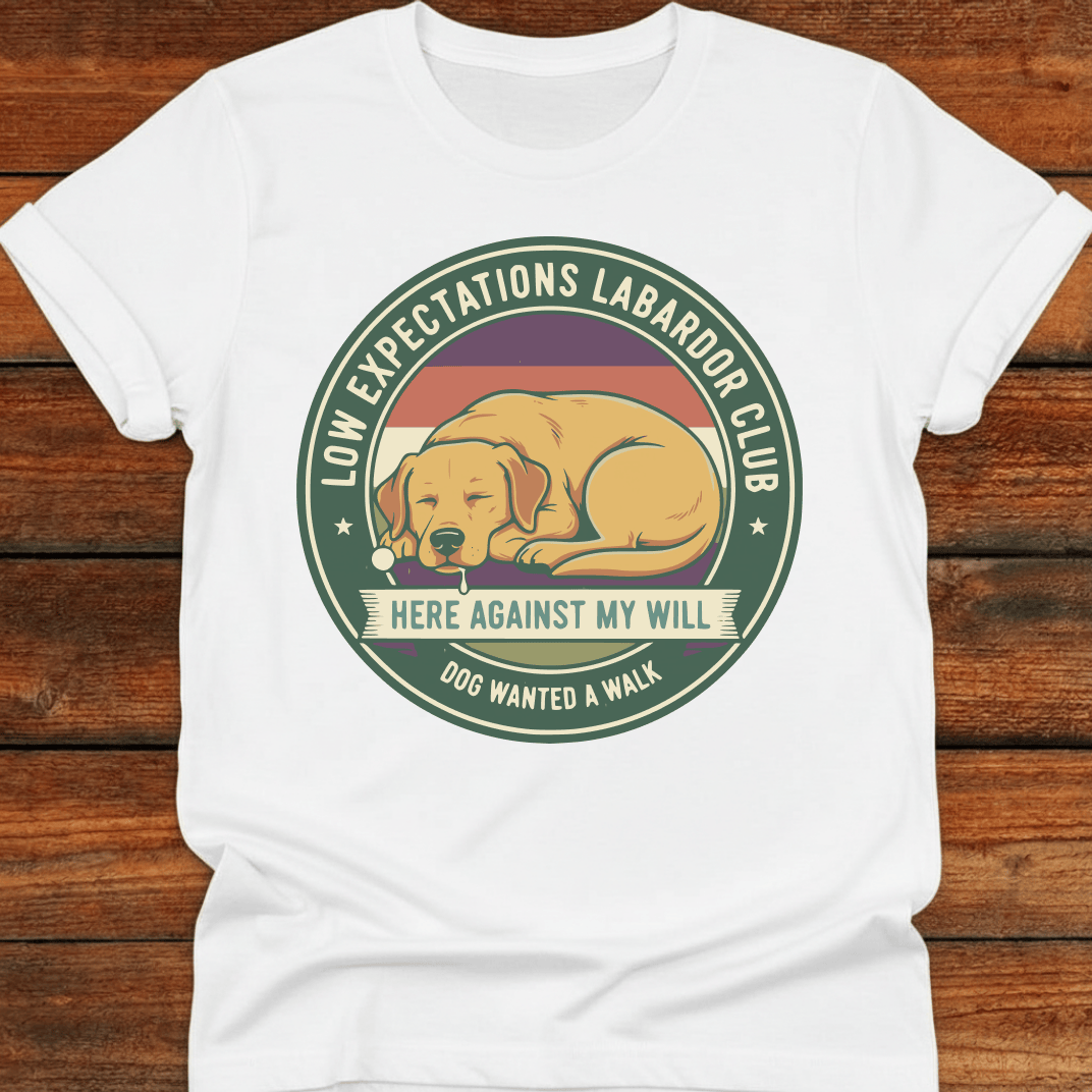 Low Expectations Labrador Club T-Shirt