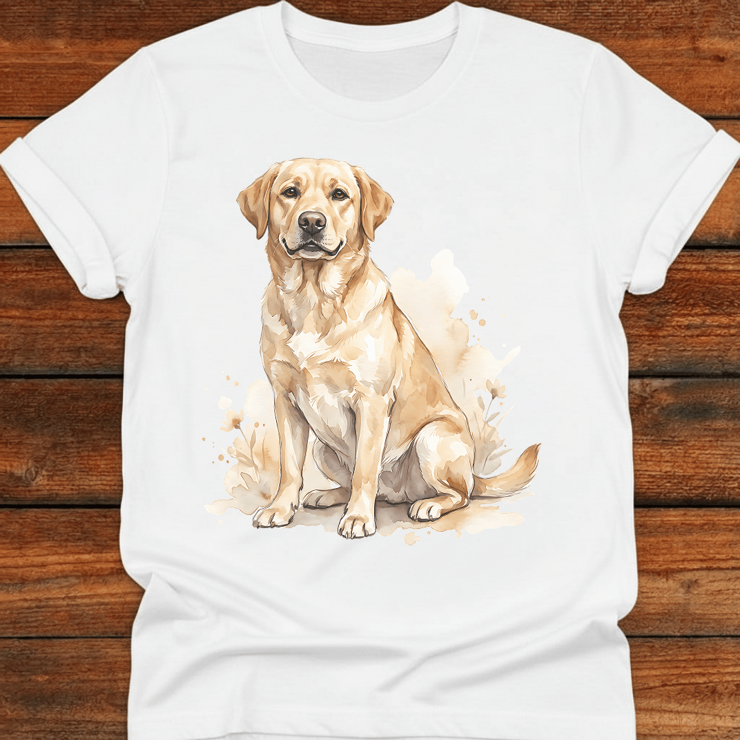 Splash Watercolor Lab T-Shirt