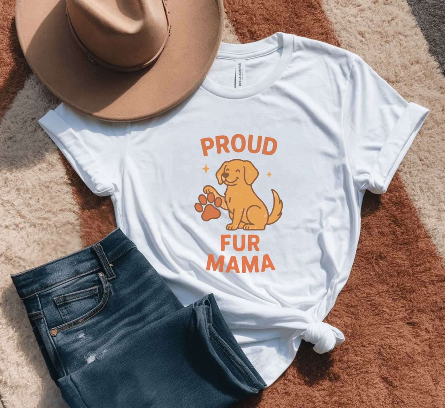 Proud Fur Mama T-Shirt