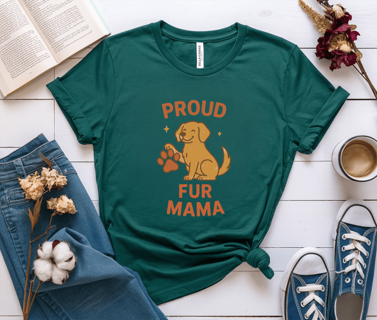 Proud Fur Mama T-Shirt