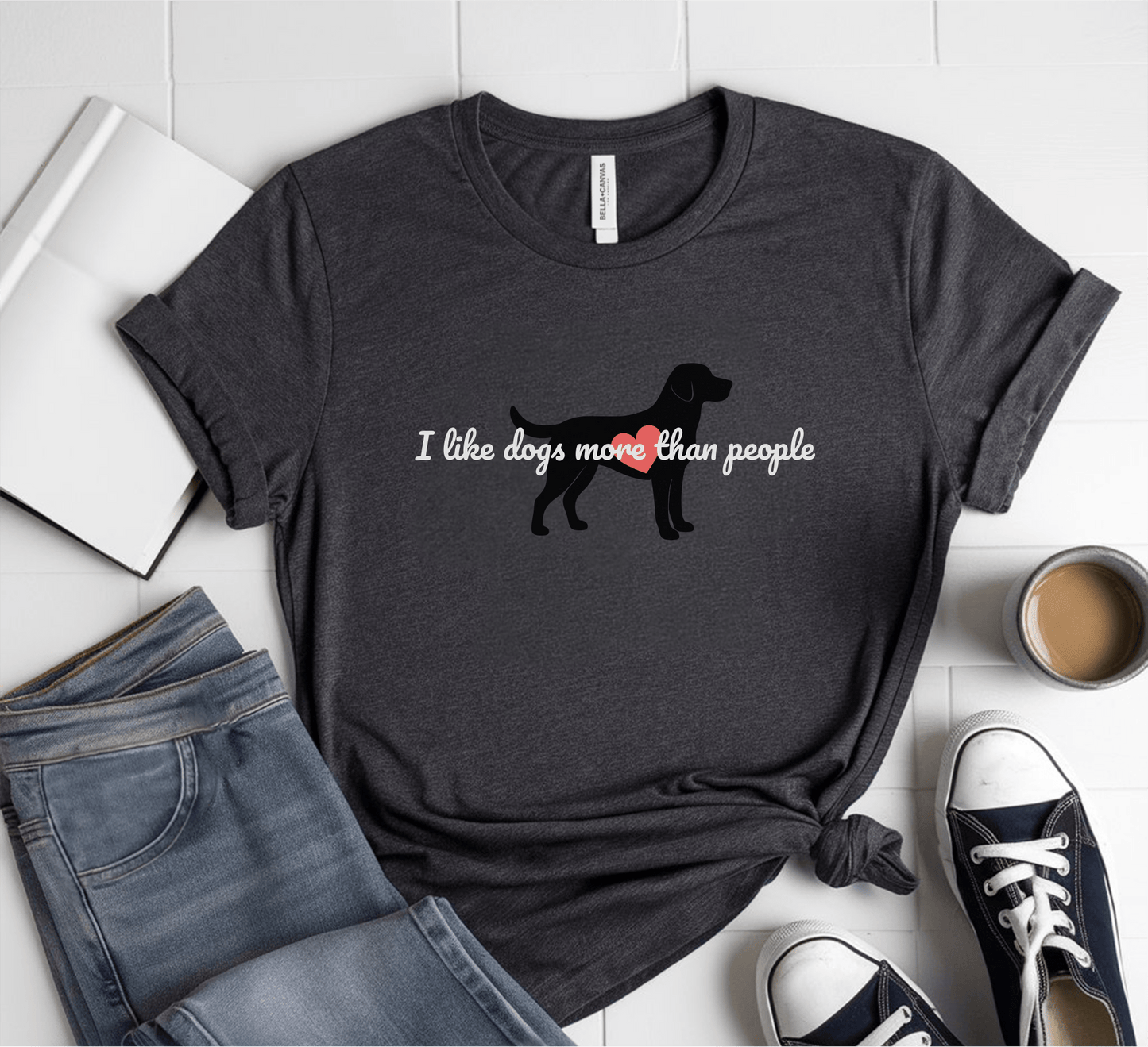 I Like Dogs More Than People T-Shirt