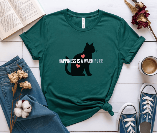Happiness Is A Warm Purr T-Shirt