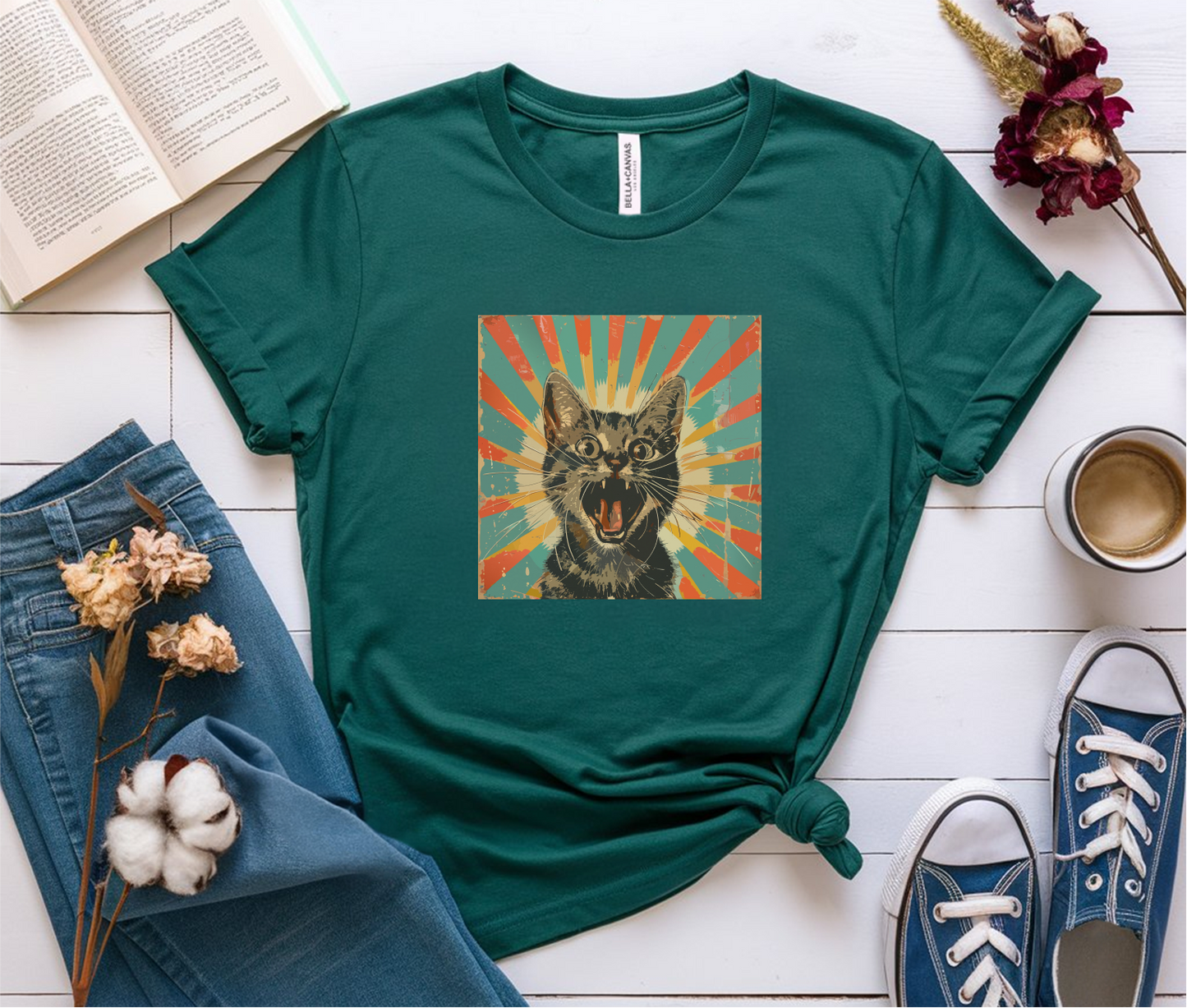 Scary Cat T-Shirt
