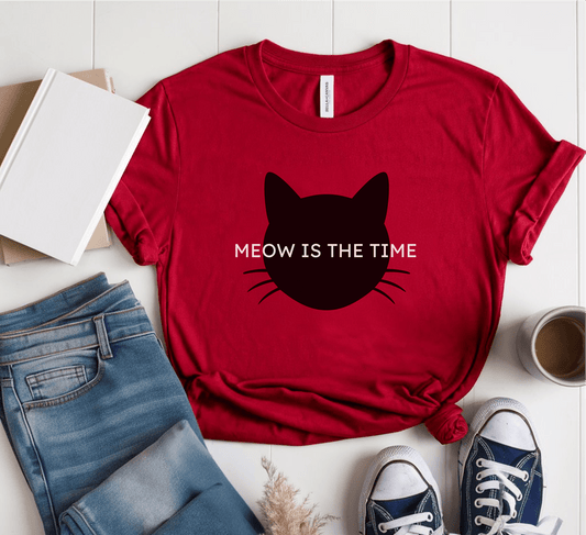 Meow Is The Time T-Shirt