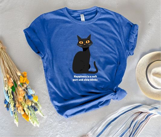 Happiness Is A Soft Purr T-Shirt