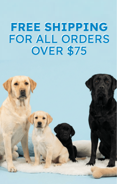 Free shipping for all orders over $75